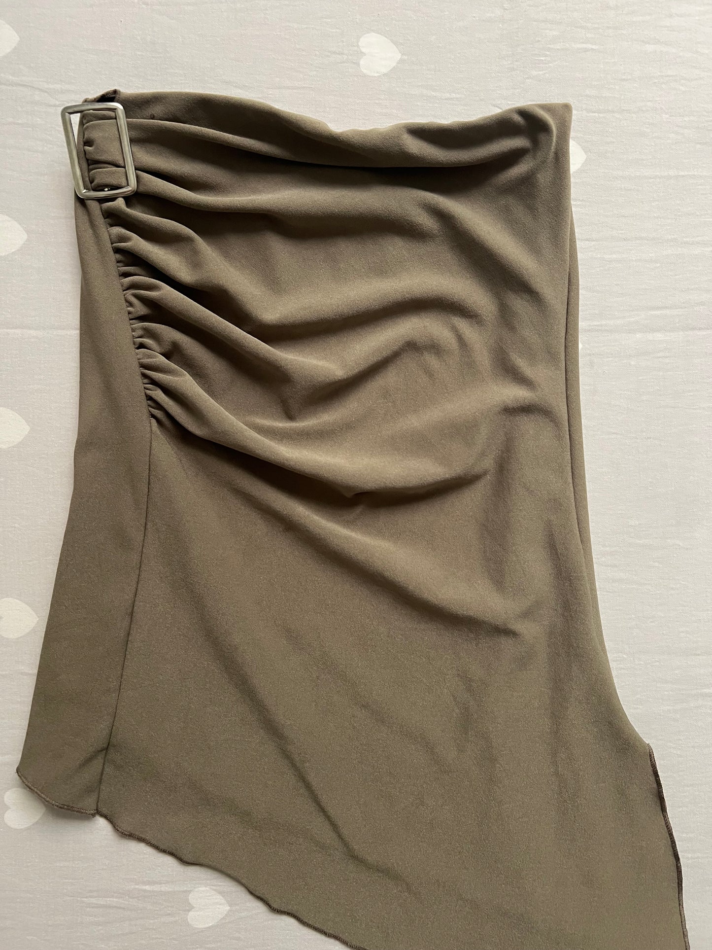 Asymmetrical y2k bandeau top