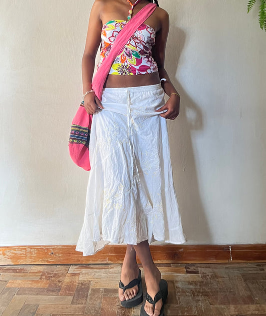 White Maxi Skirt