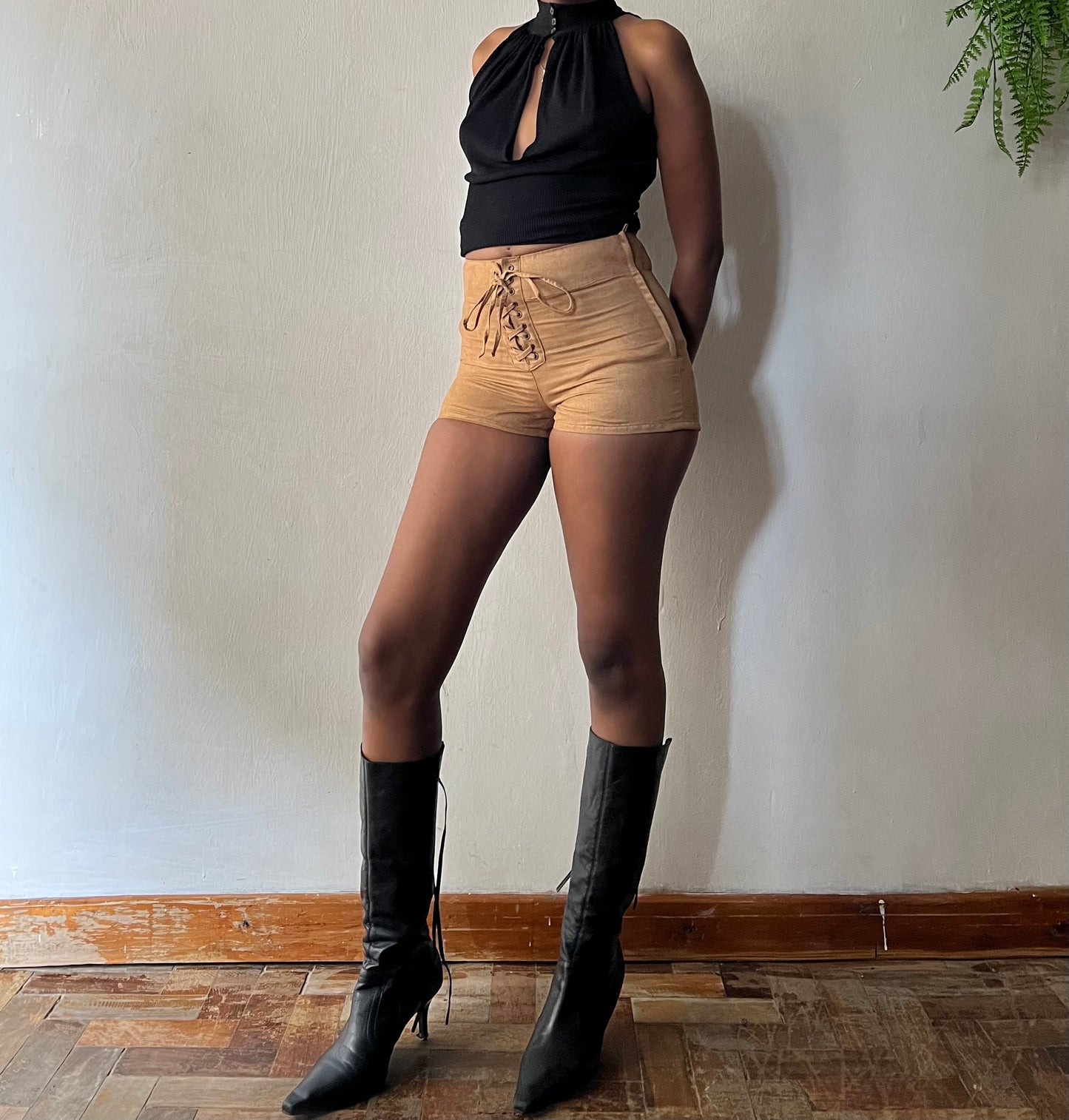 Suede Bohemian Shorts