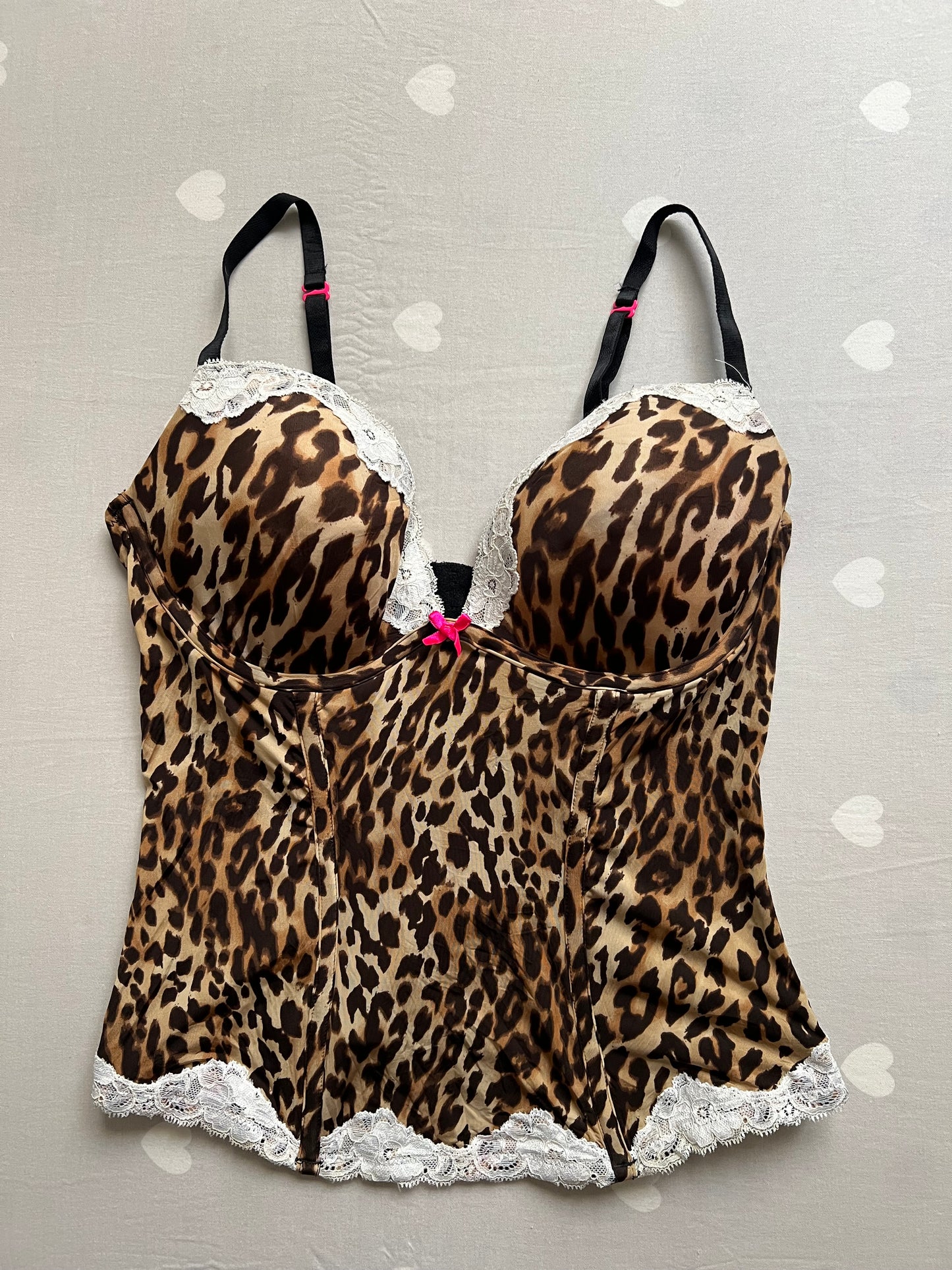 Leopard Print Corset Top