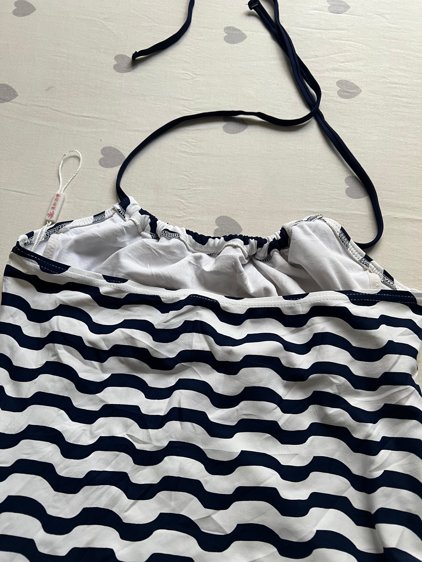Striped Y2k Halter top