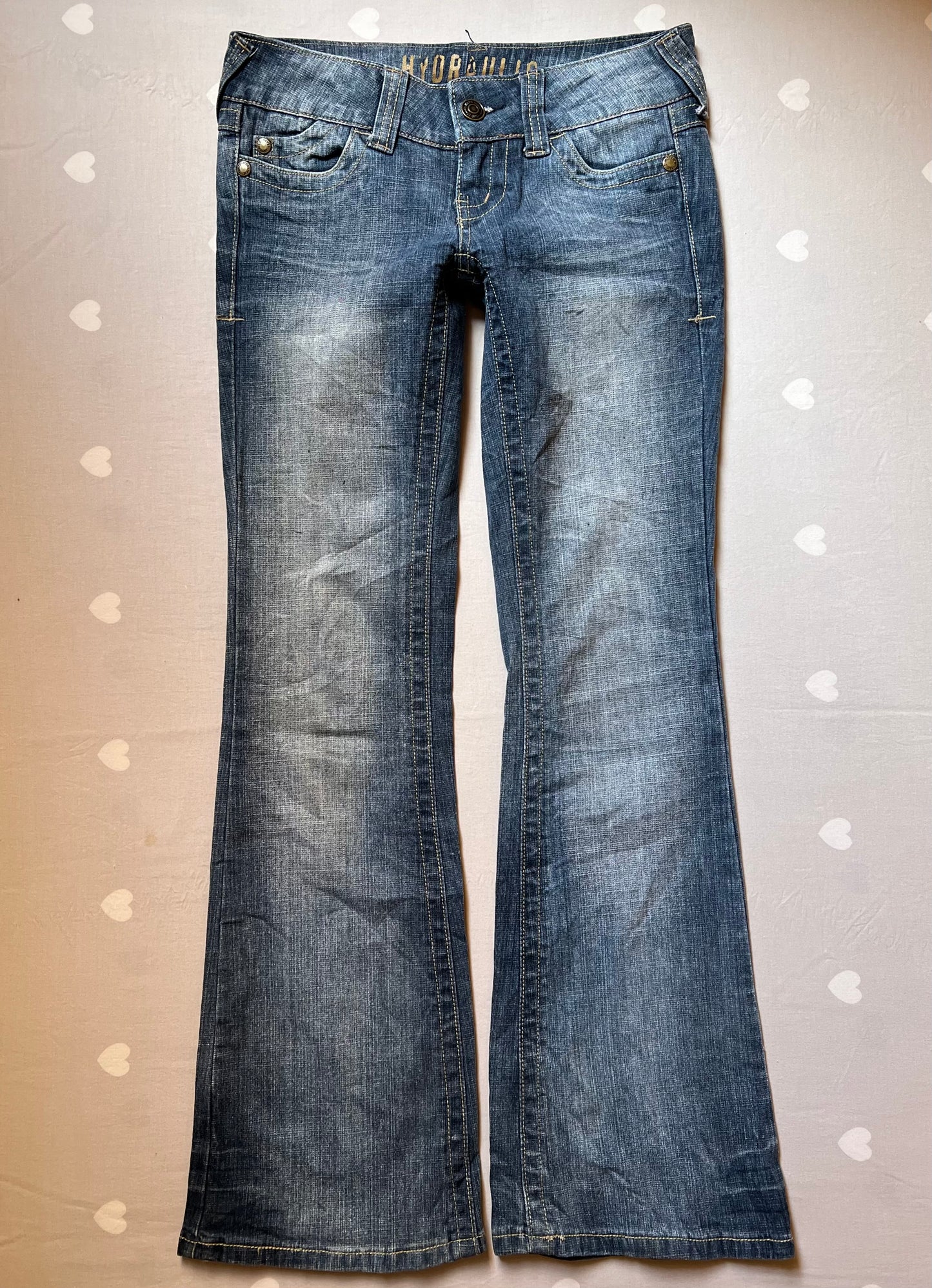 Y2k low-rise denim pants