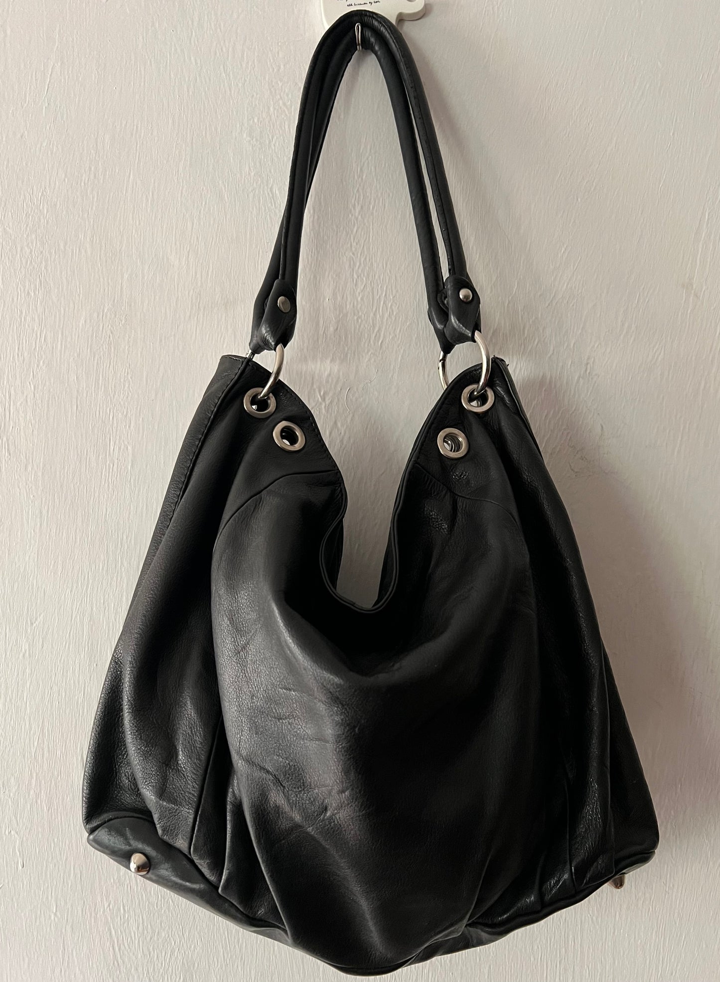 Leather Hobo Bag