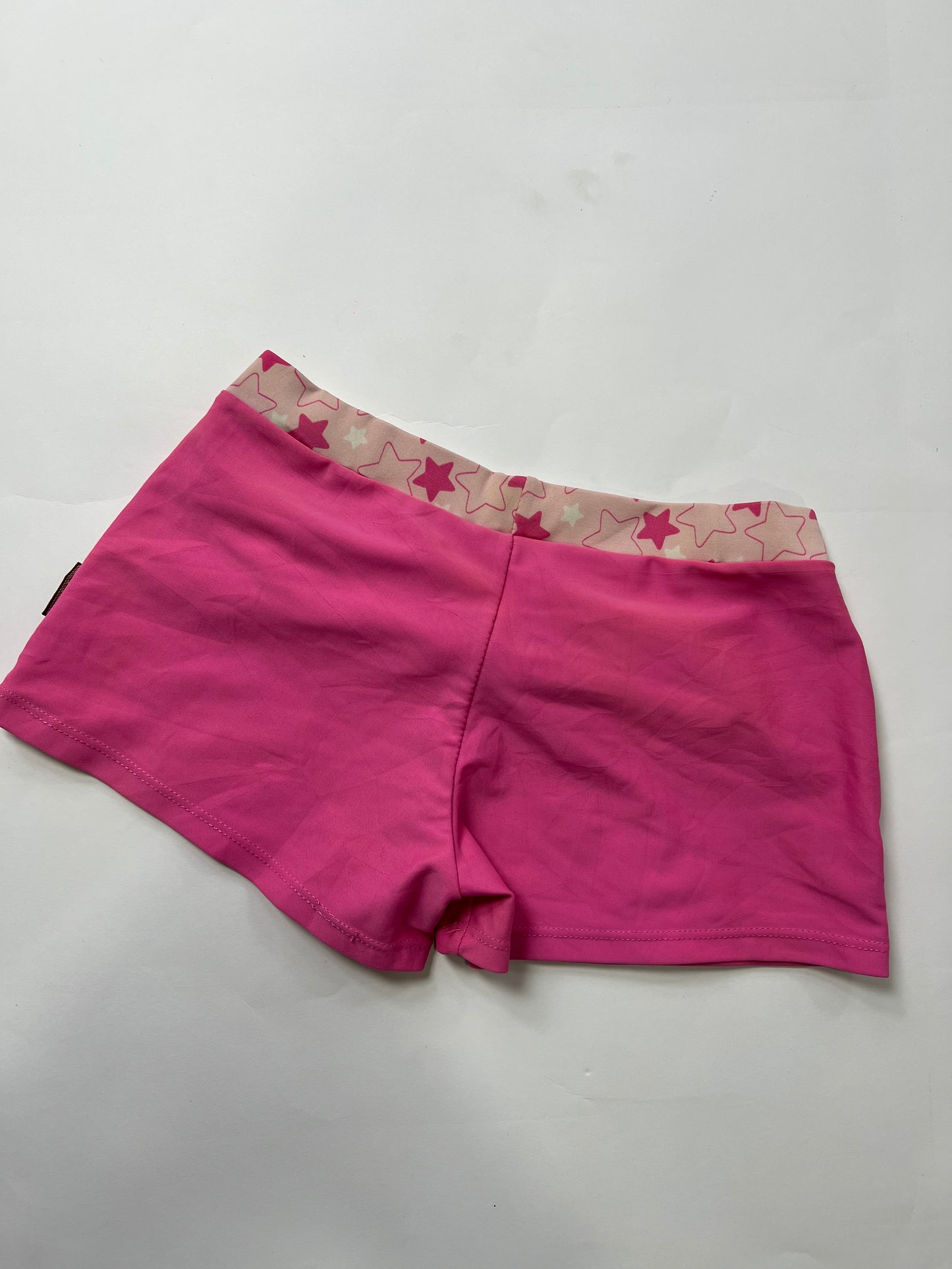 Pink swim shorts