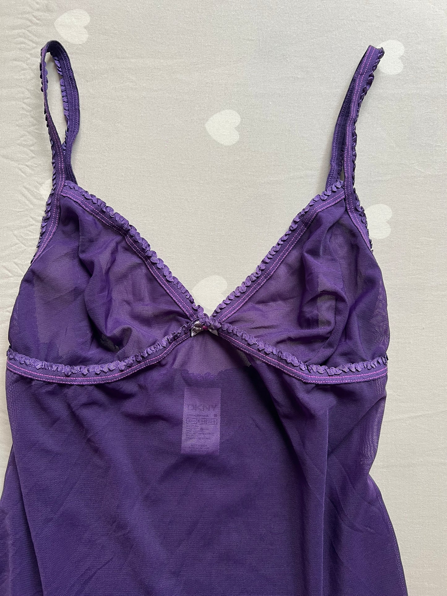 Purple Sheer Cami Top