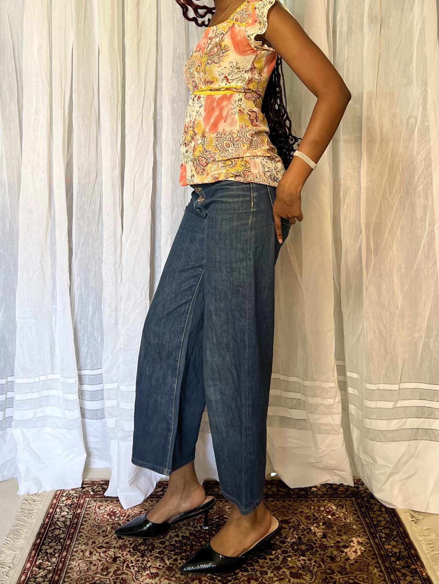 Floral Summer Dress Top