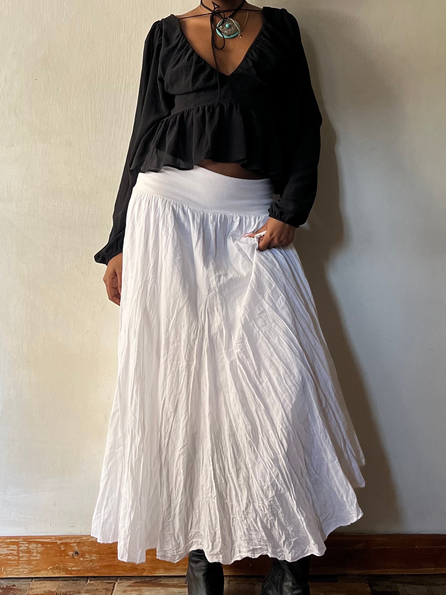 Whimsy chiffon top