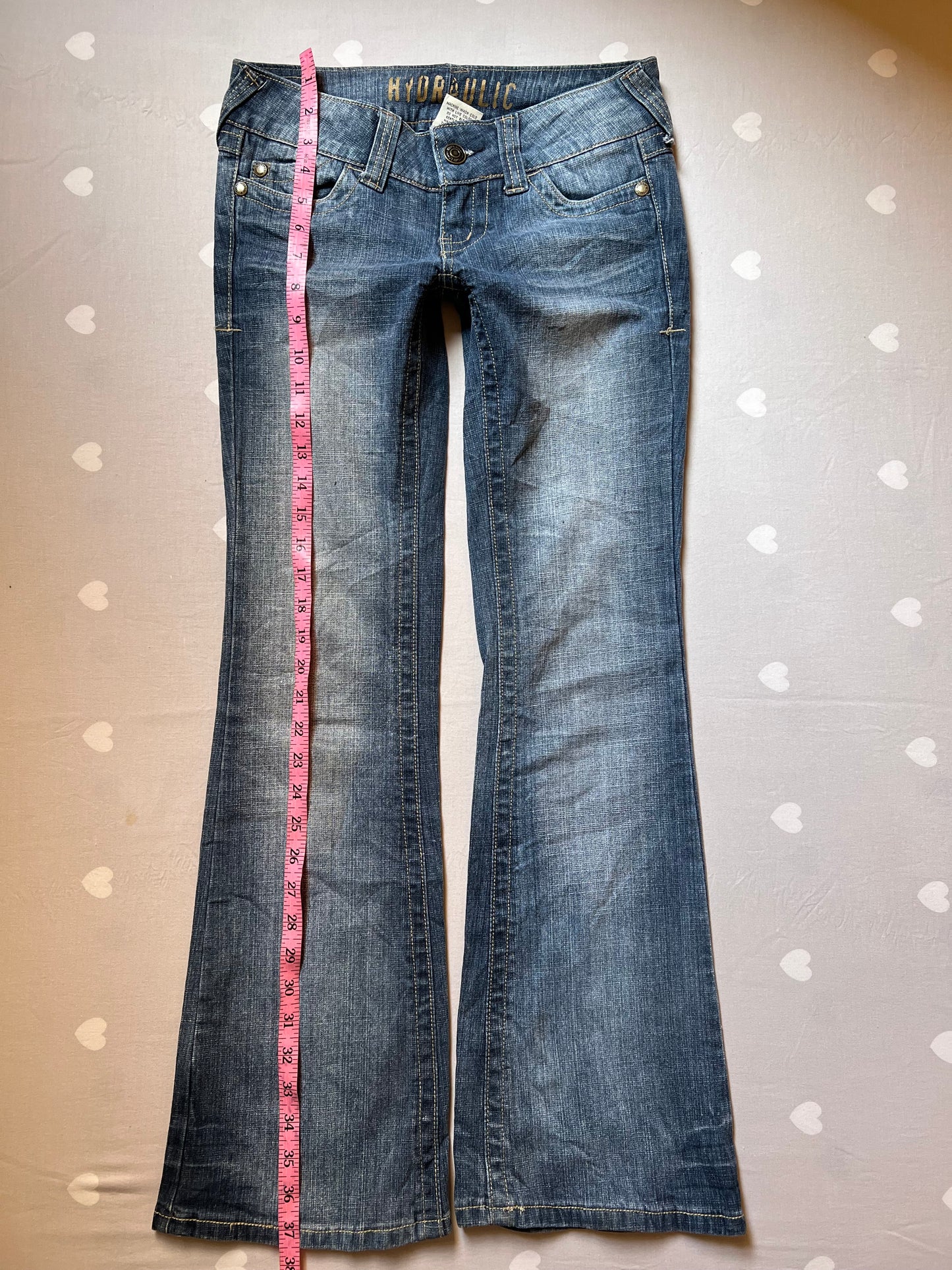 Y2k low-rise denim pants