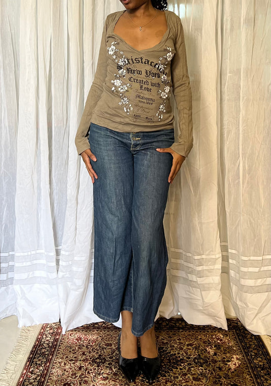 Graphic Long sleeve top