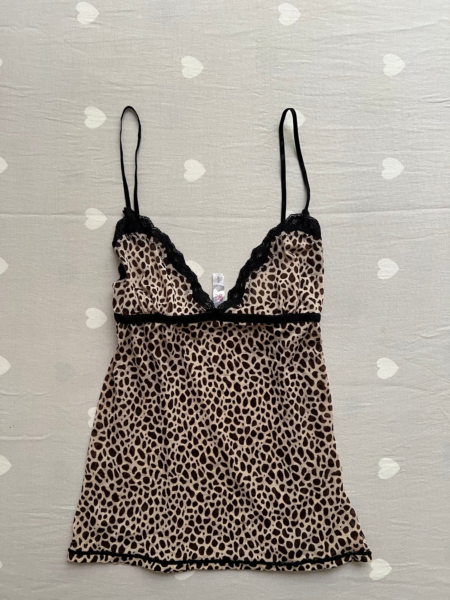 Cheetah Print cami top