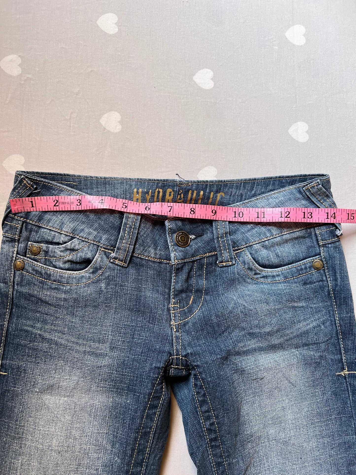 Y2k low-rise denim pants