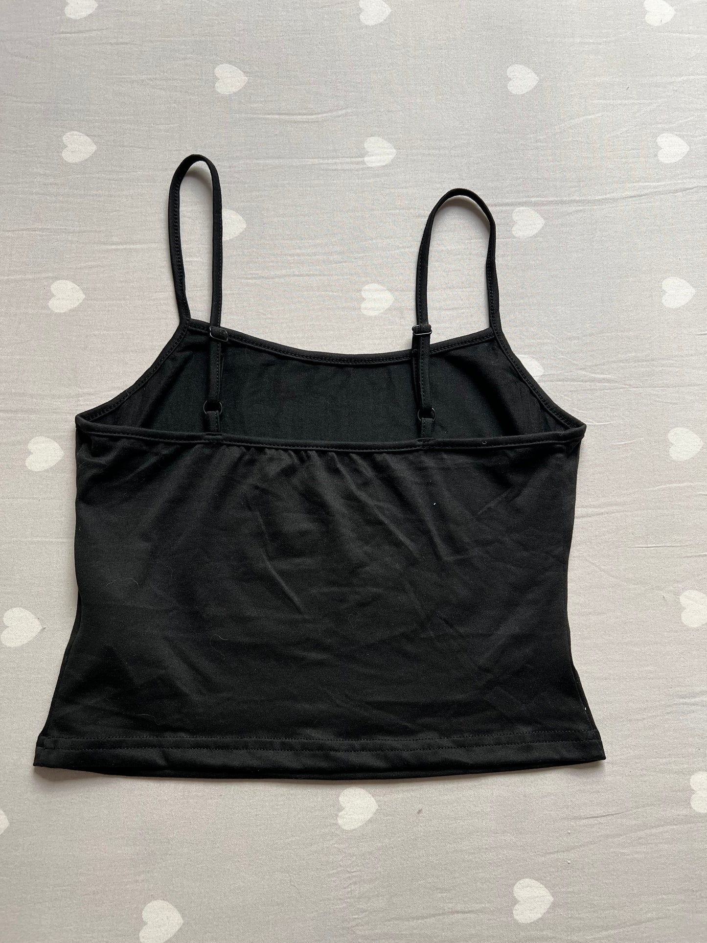 Graphic baby tee tank top