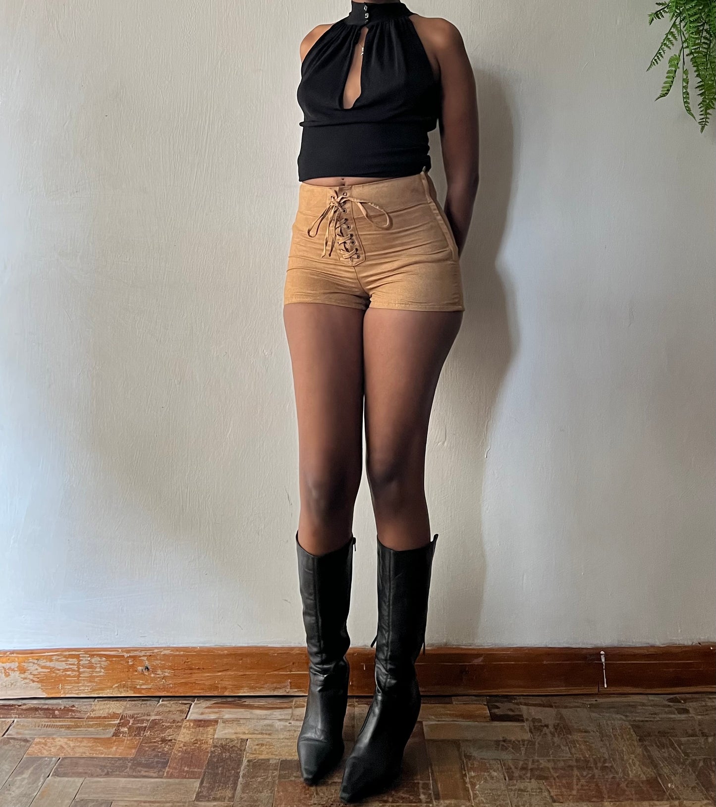 Suede Bohemian Shorts