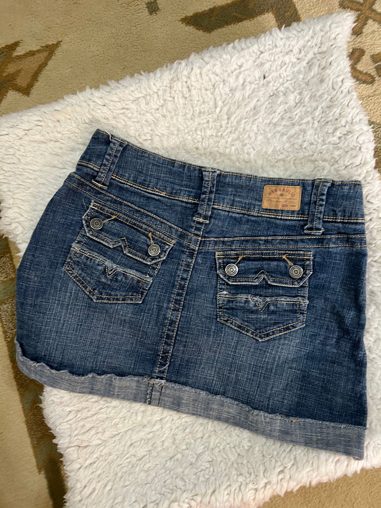 Y2K Denim Mini Skirt