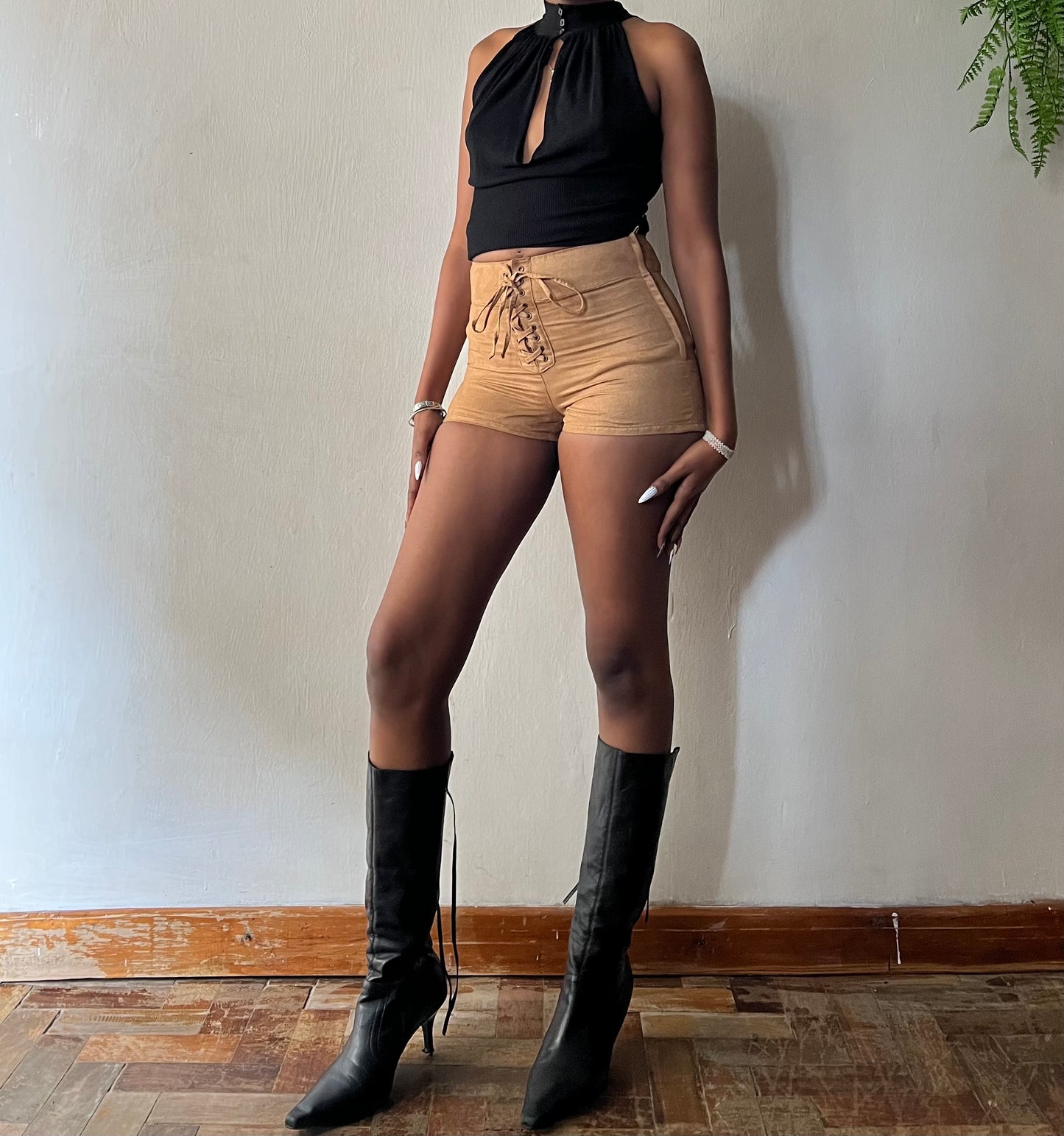 Suede Bohemian Shorts