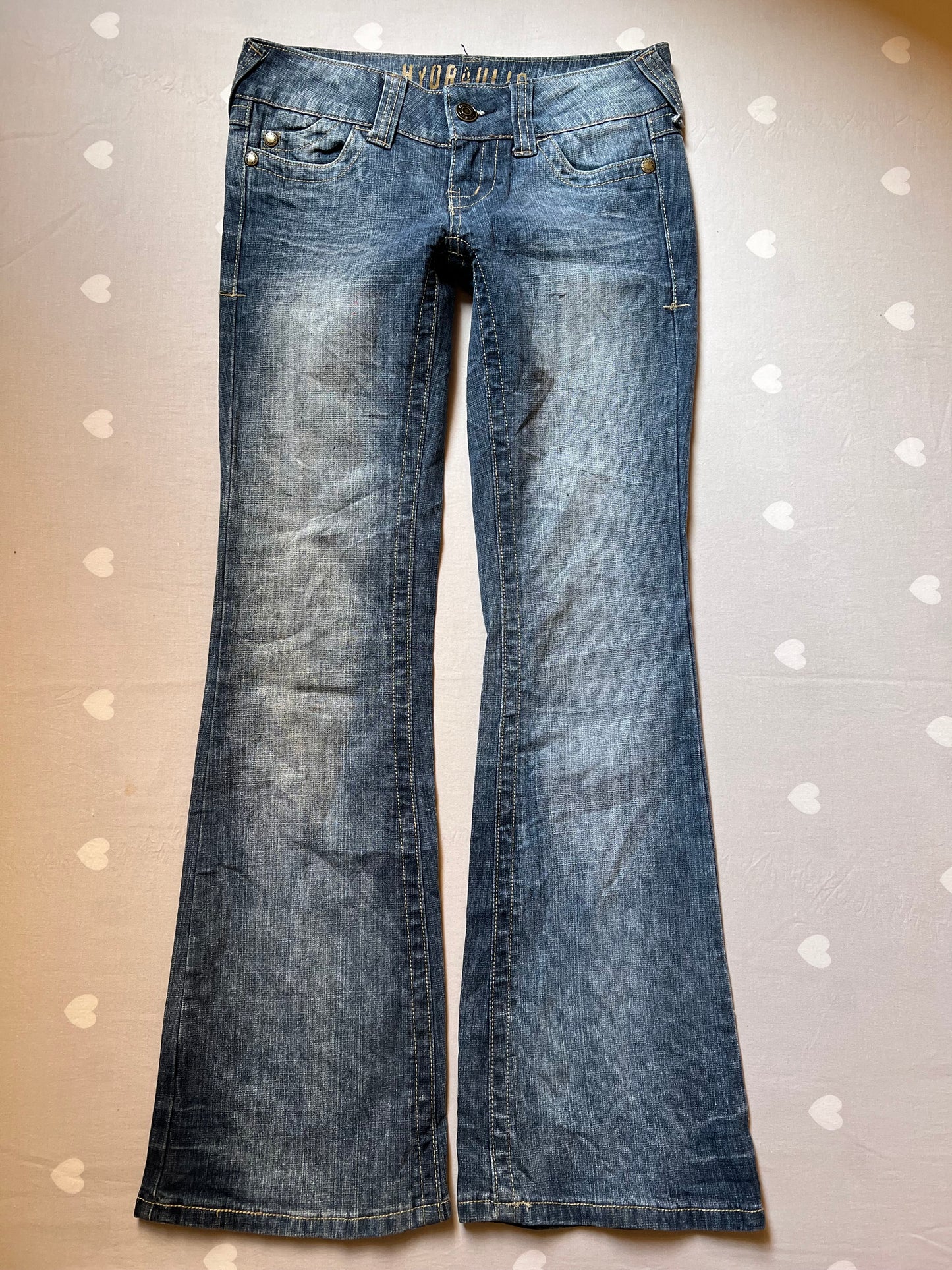 Y2k low-rise denim pants