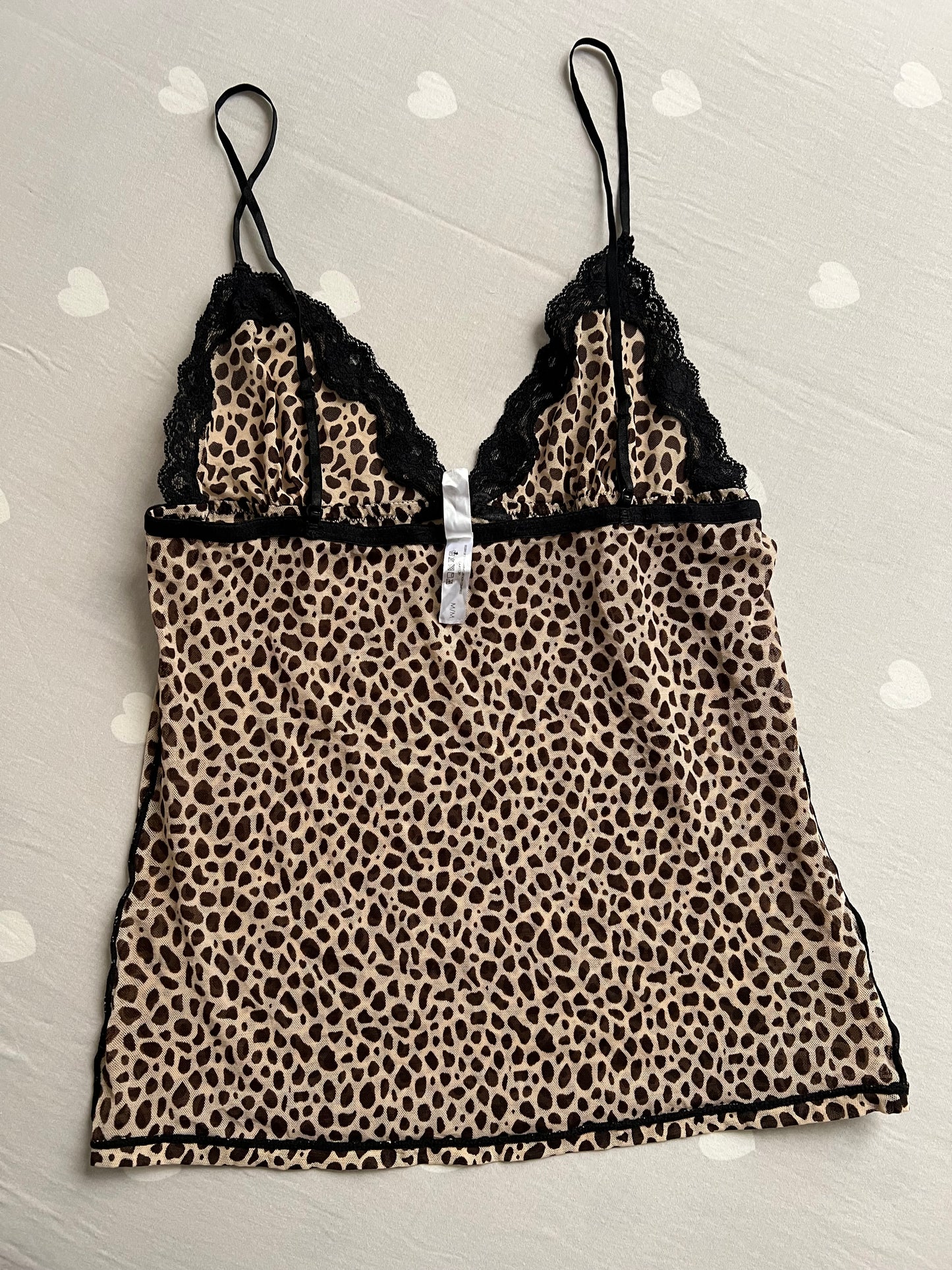 Cheetah Print cami top