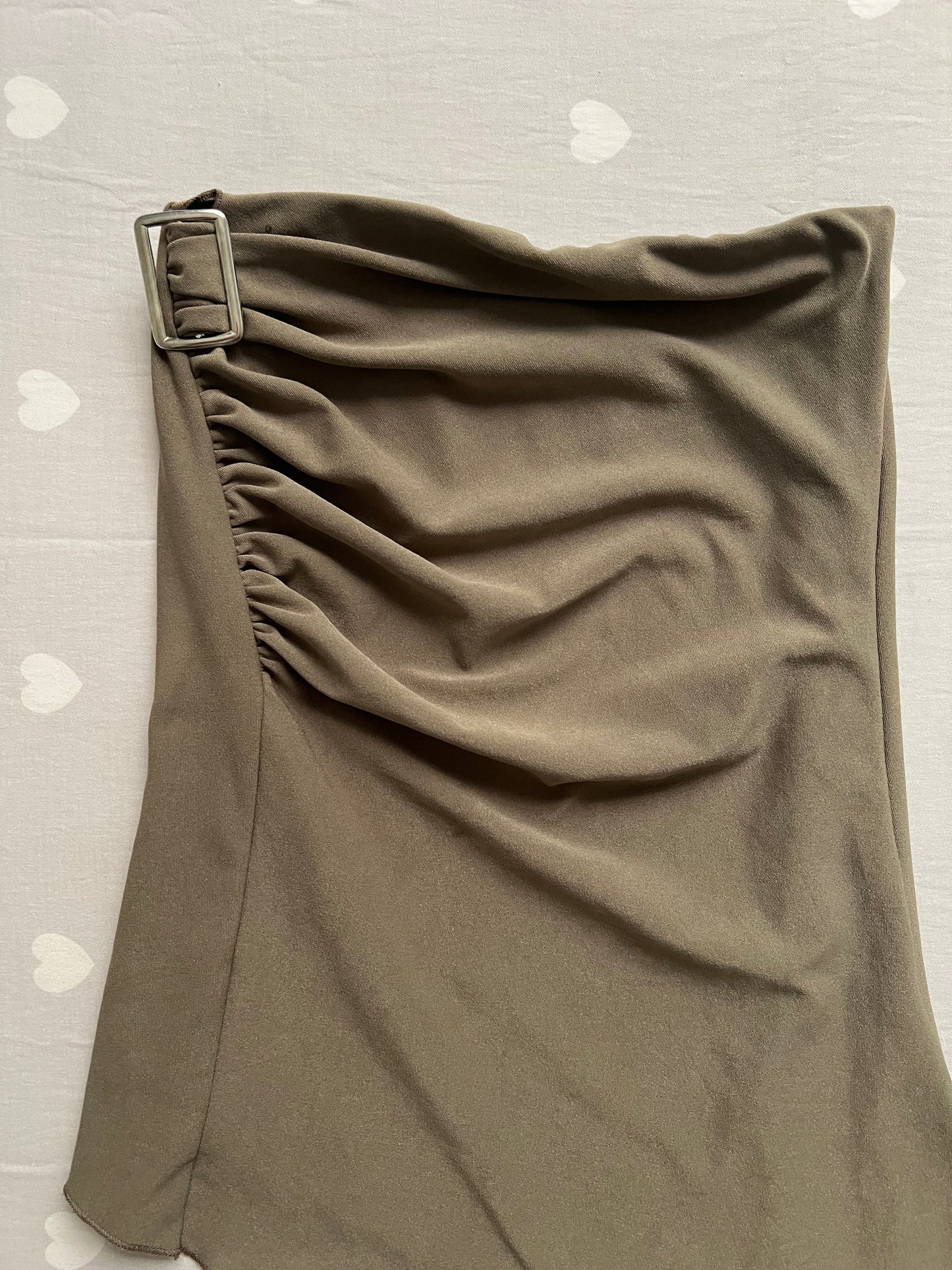 Asymmetrical y2k bandeau top