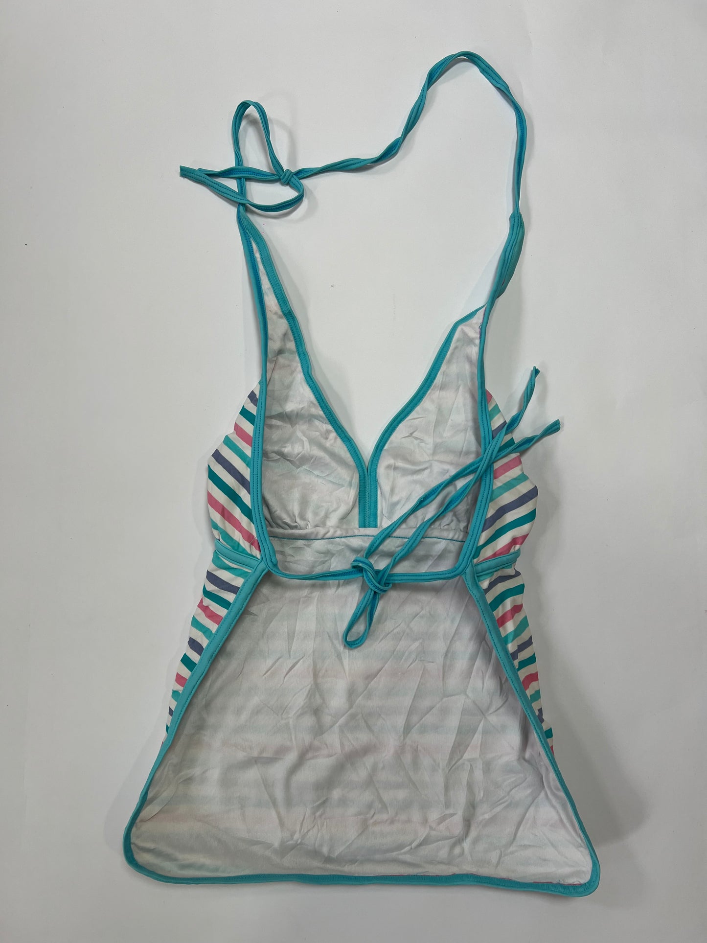 Pastel Stripe Halter Top