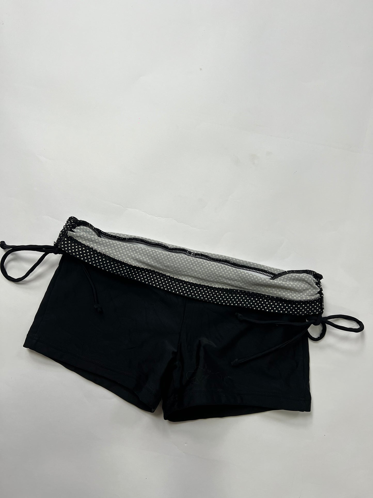 Black Tube Top & Micro Shorts Set