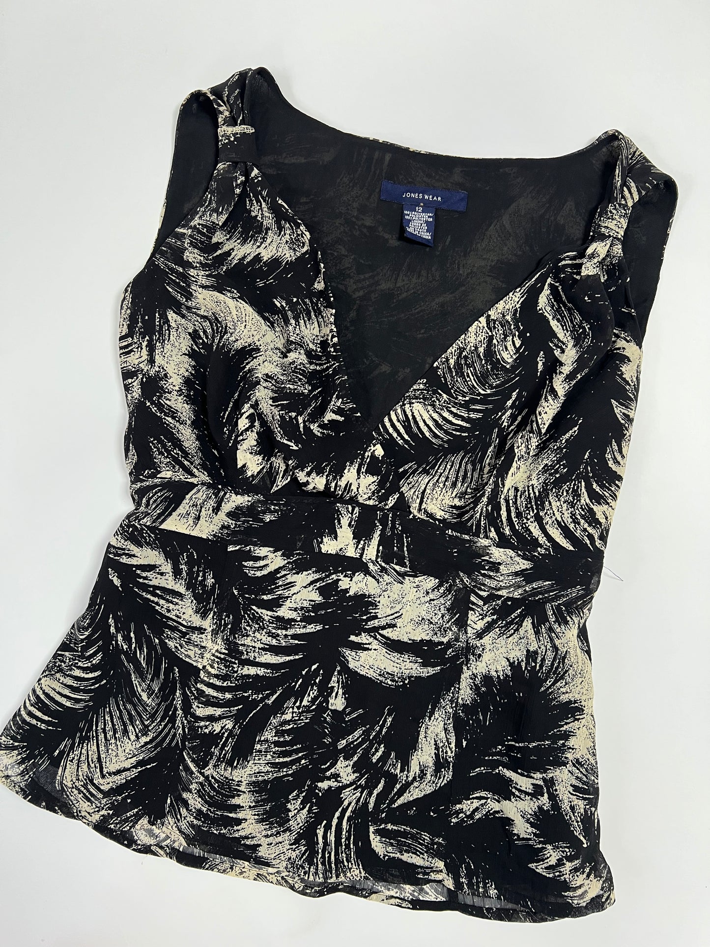 Abstract print cami top