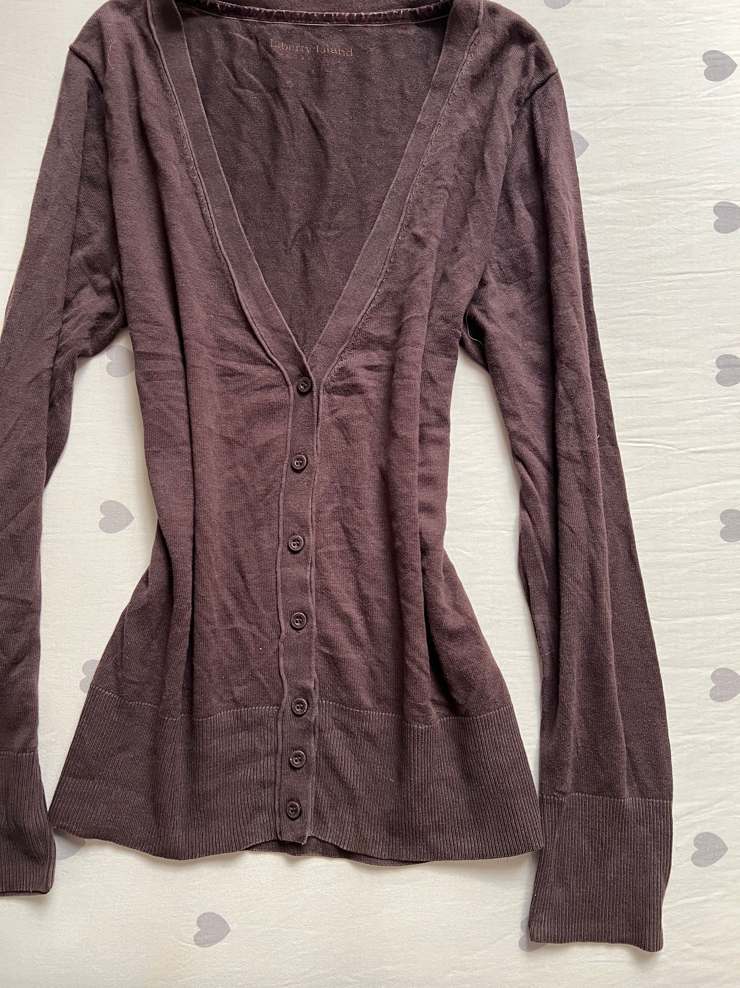 Chocolate Brown Cardigan