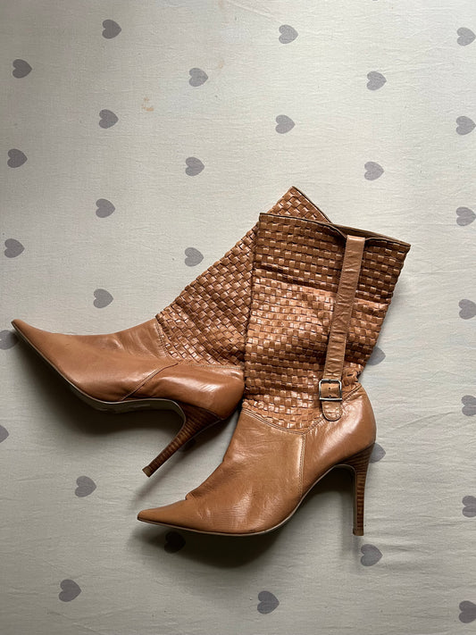 Pointy Toe Stiletto Boots