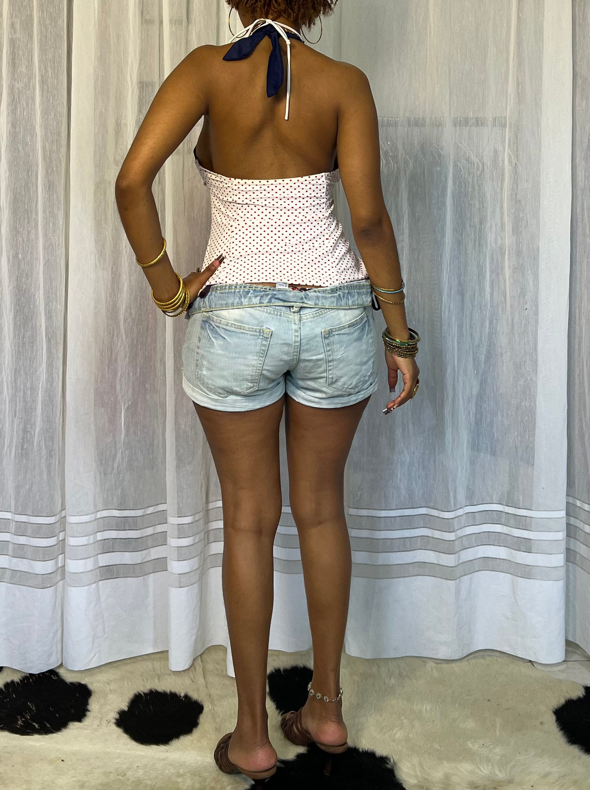 Red Polka Dot Halter
