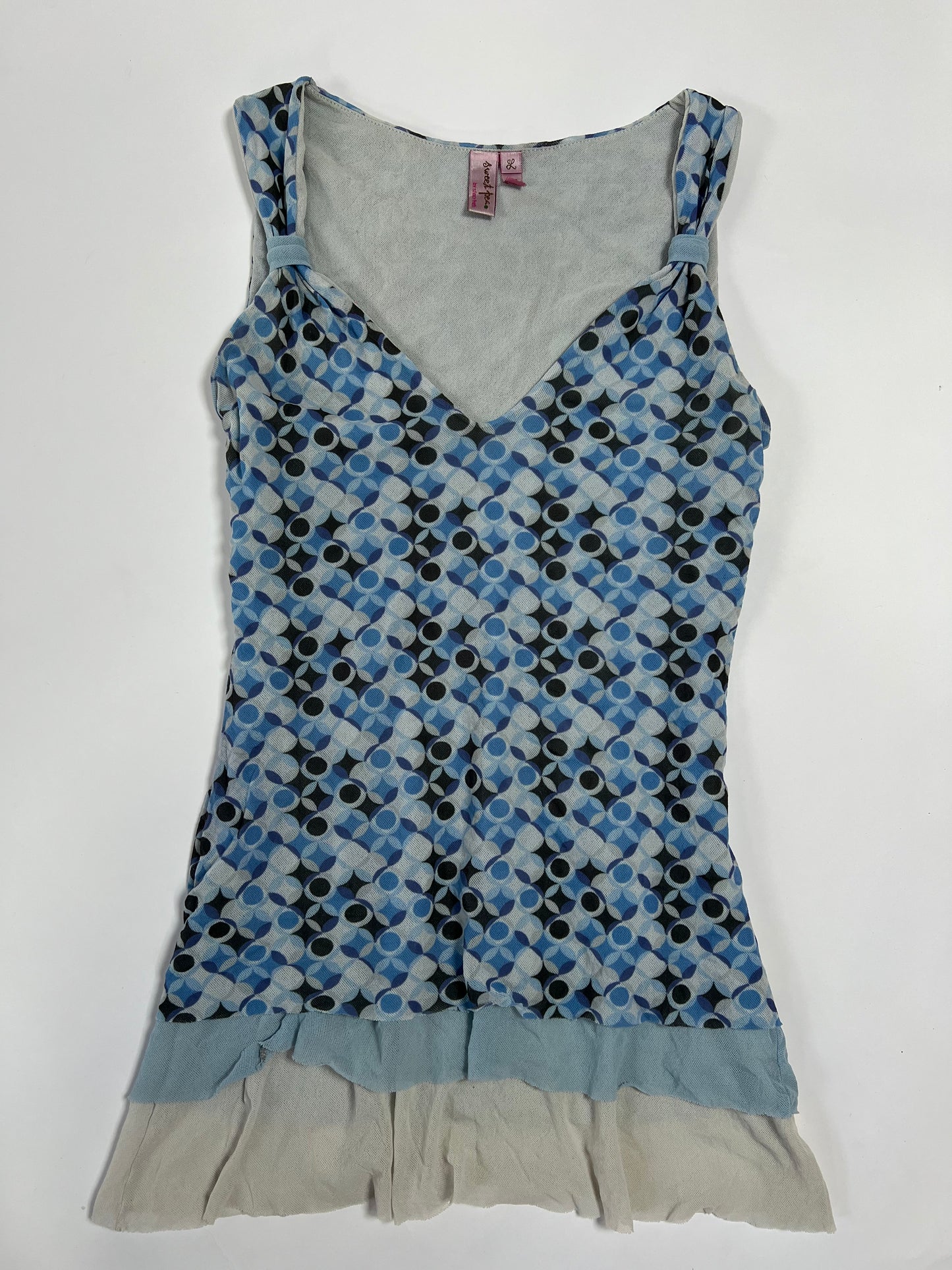 Ruffled cami top