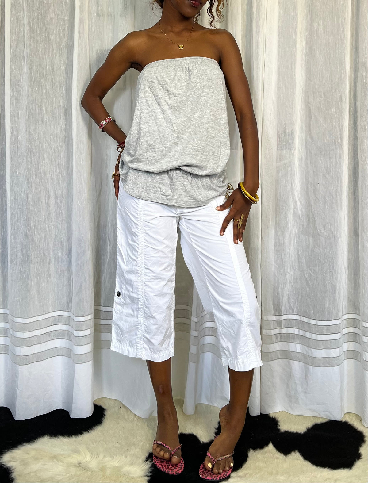 Drop down bandeau top
