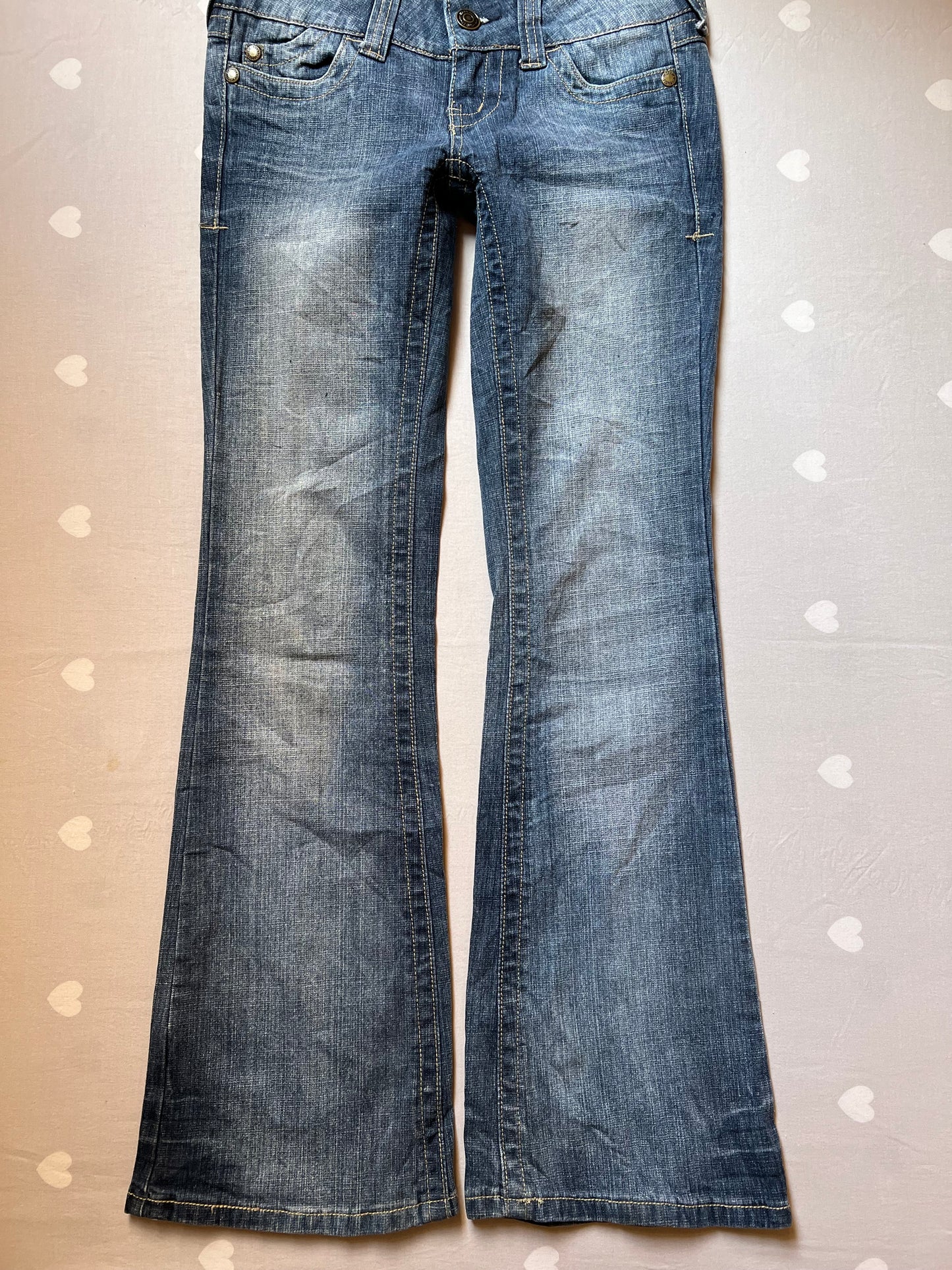 Y2k low-rise denim pants