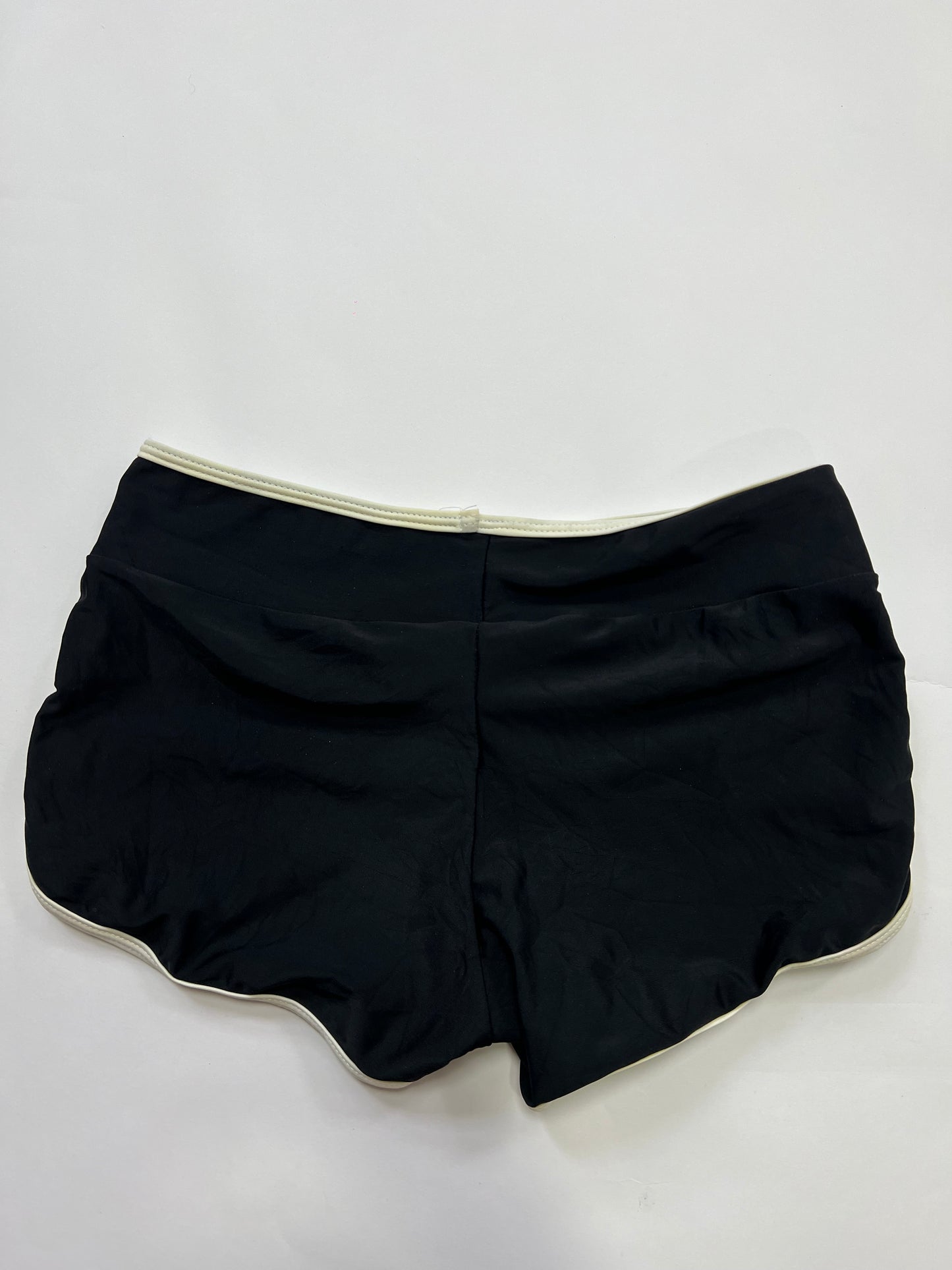Black Contrast Swim Shorts