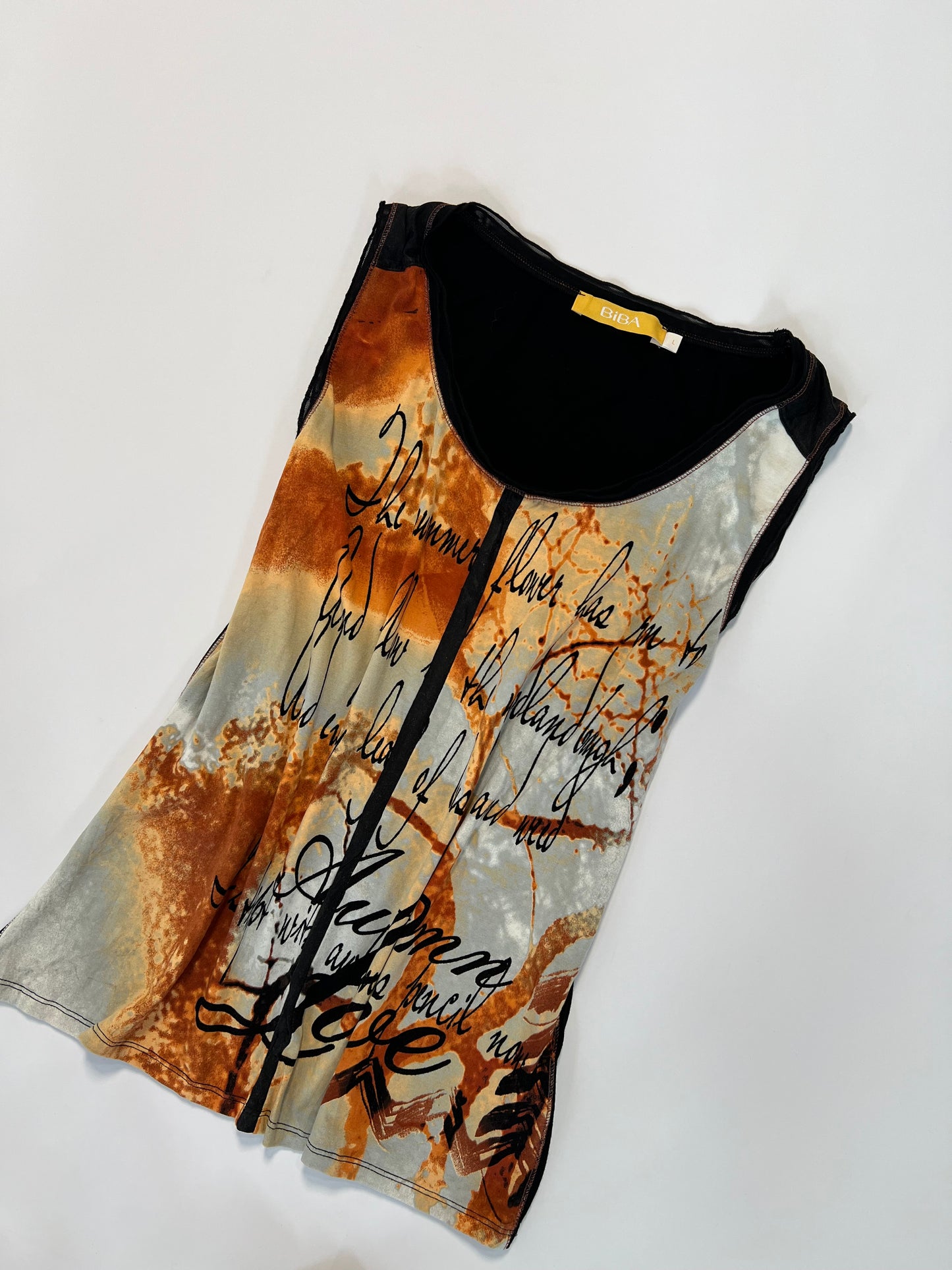 Abstract Graphic Tank Top