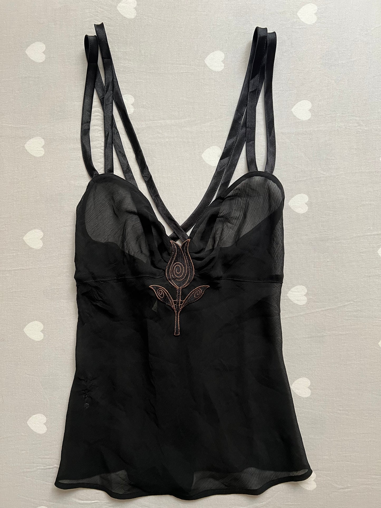 Vintage Chiffon Cami top