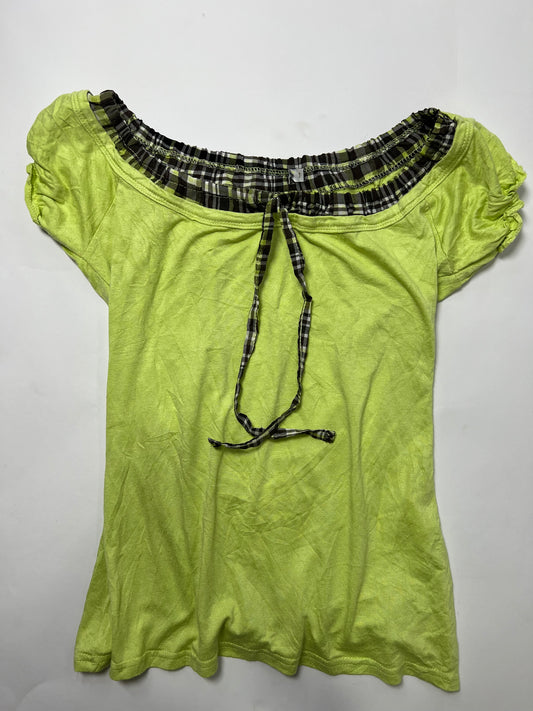 Puff Sleeve Peasant Top