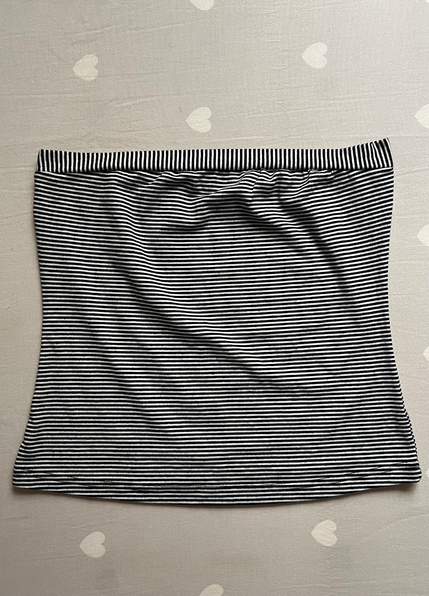 Stripped Bandeau Top