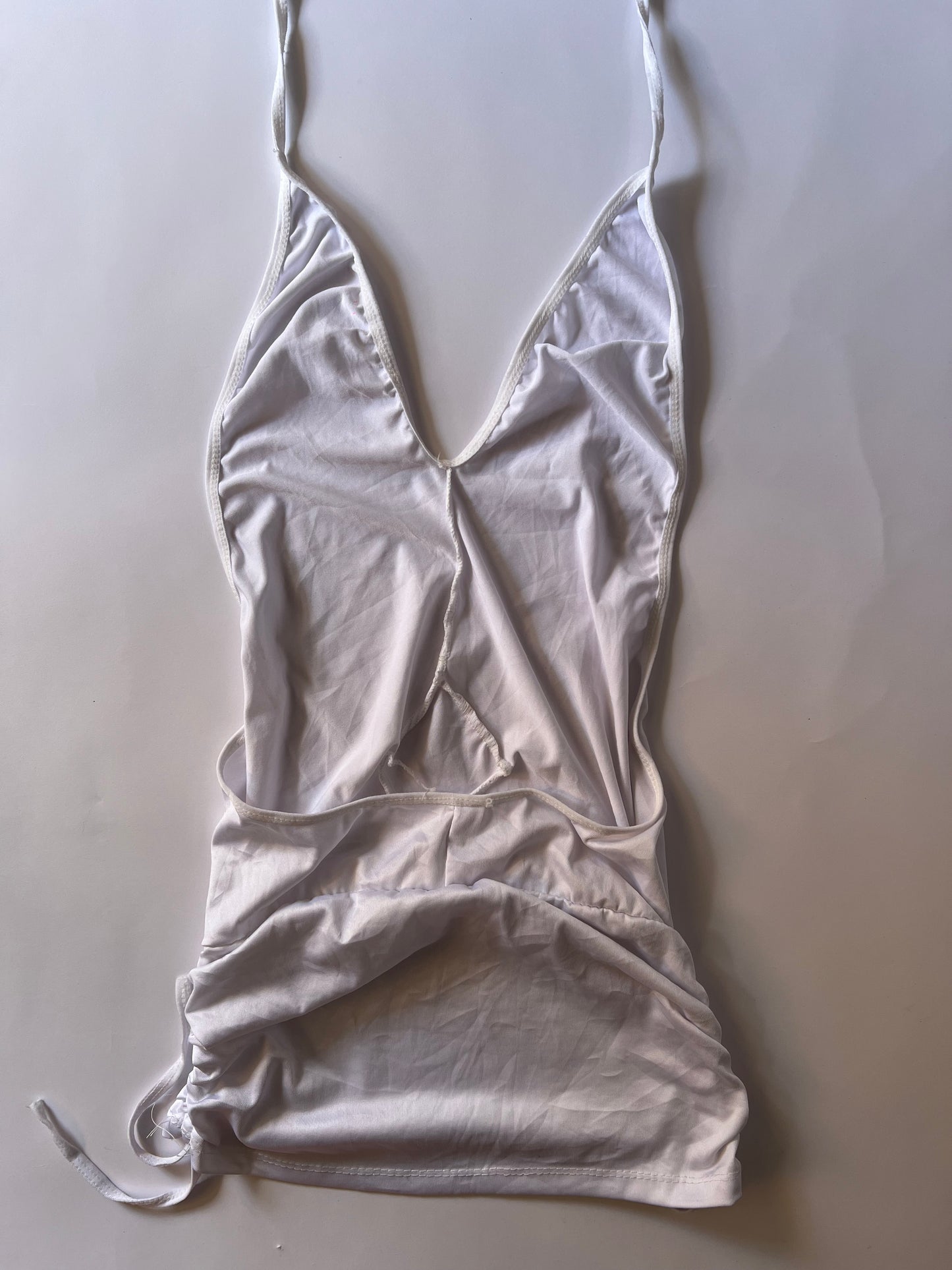 Halter neck dress top