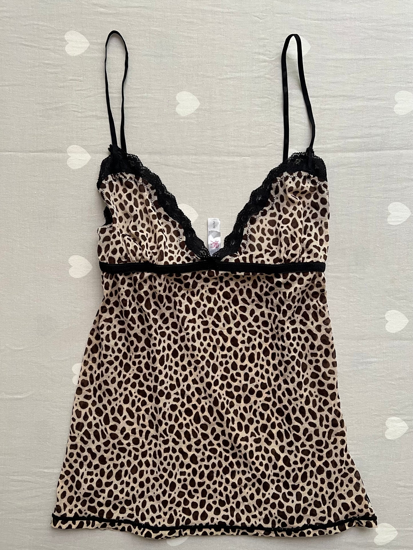 Cheetah Print cami top