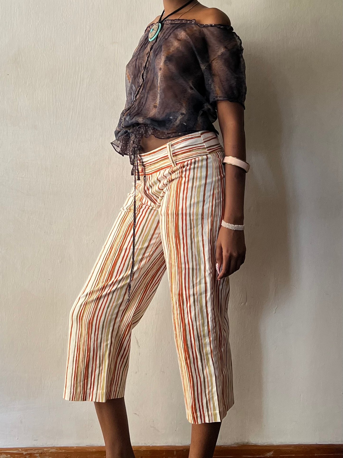 Sheer boho top