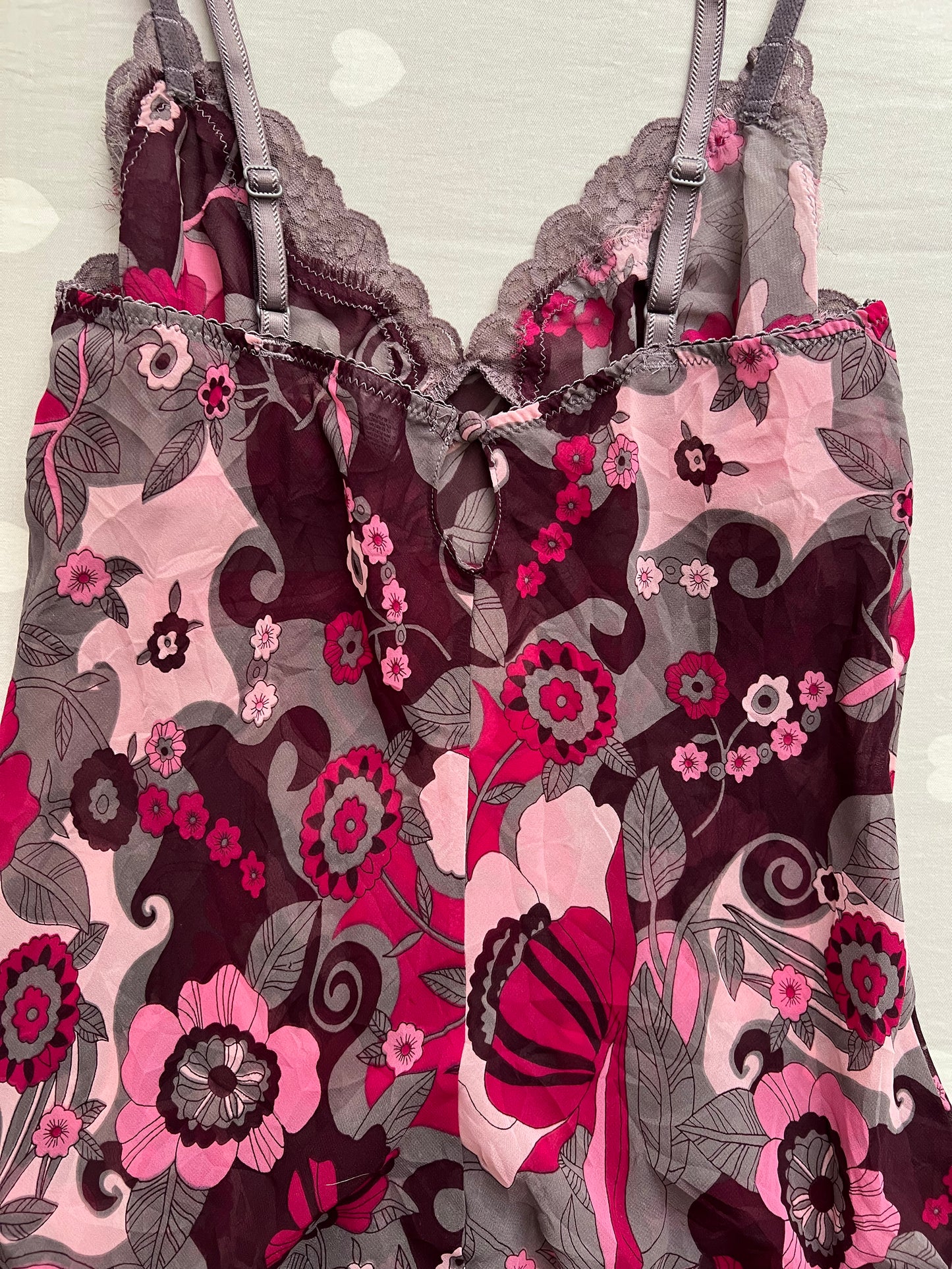 Floral print dress/top