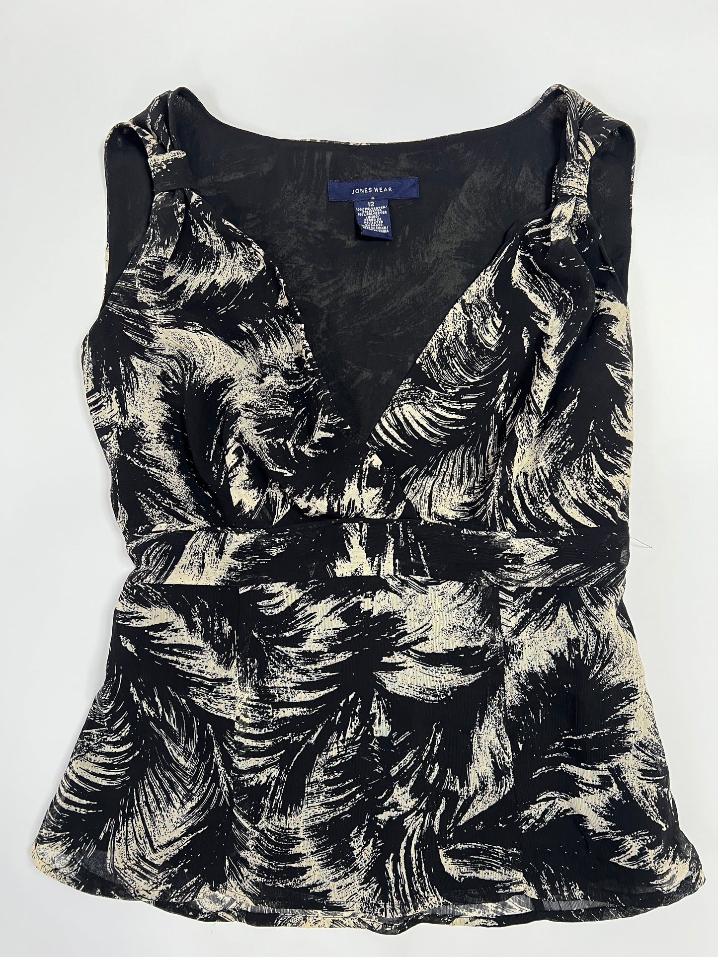 Abstract print cami top