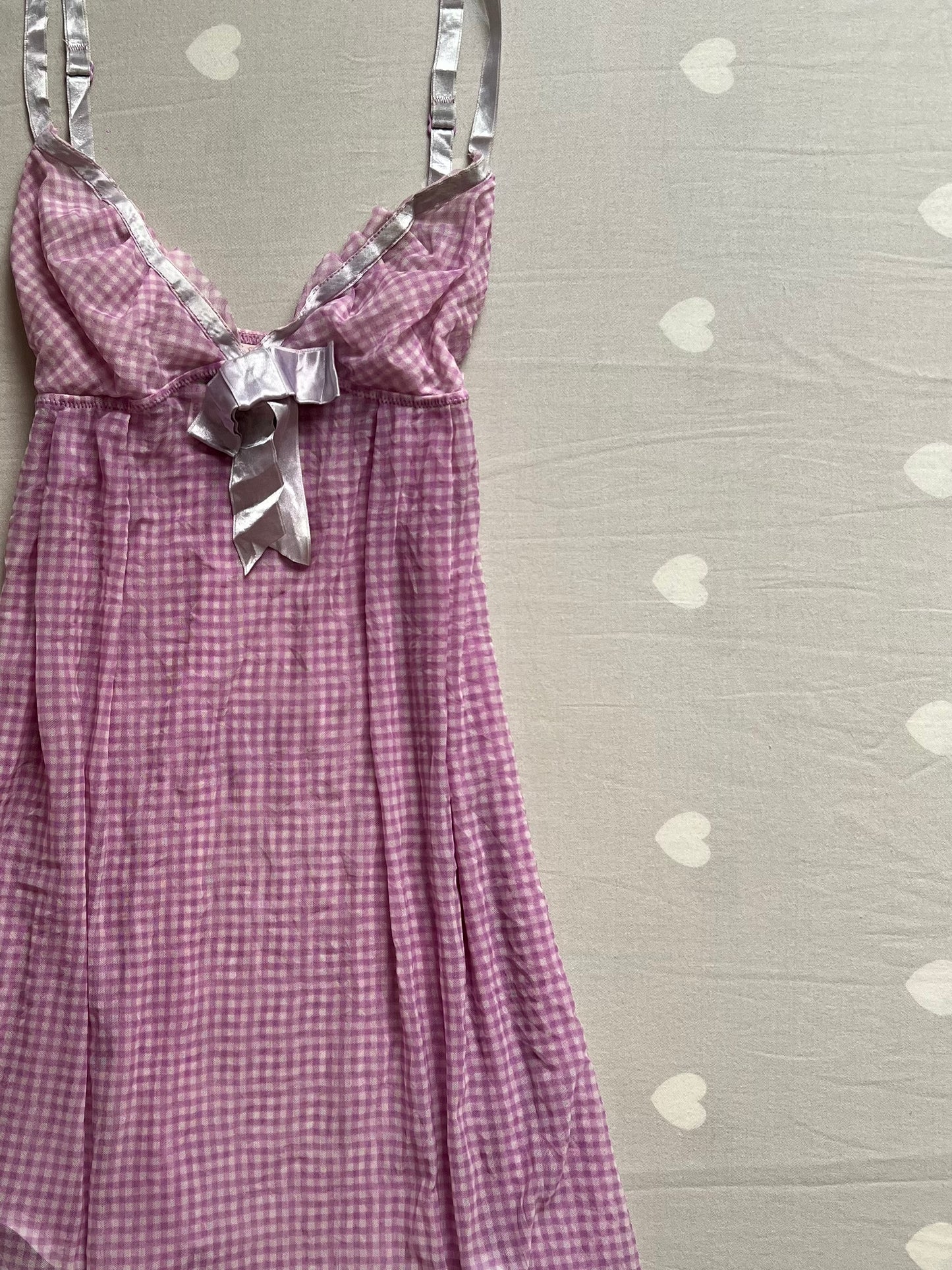 Victoria Secret Gingham flowy dress