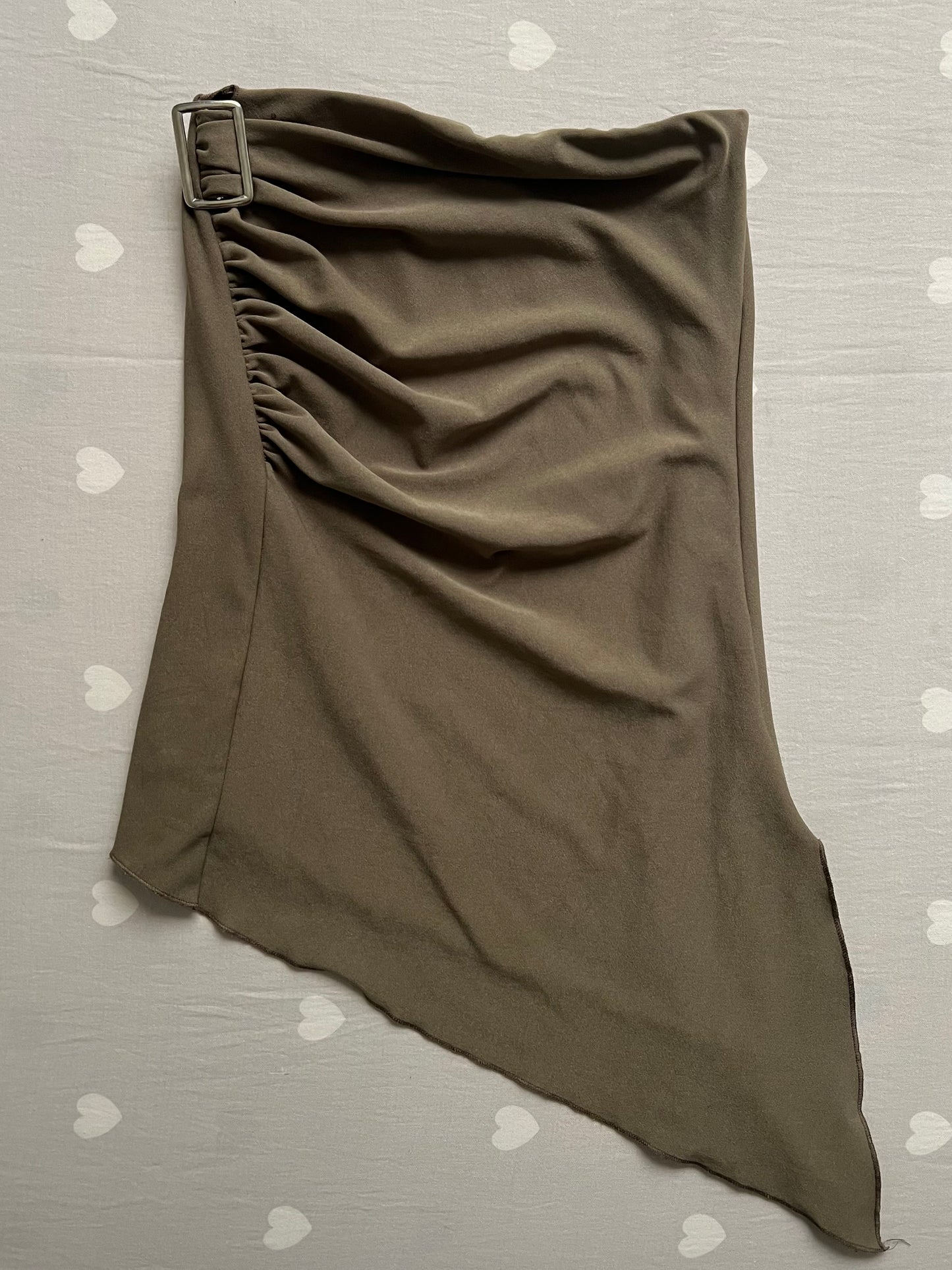 Asymmetrical y2k bandeau top