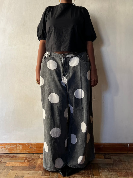 Puff Sleeve A Line Shirt