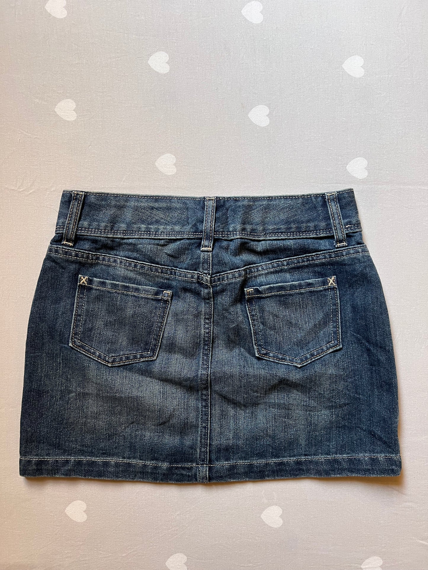 Denim Mini Skirt