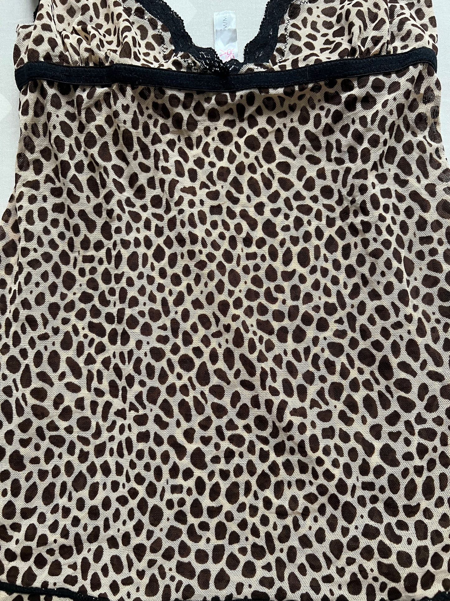 Cheetah Print cami top