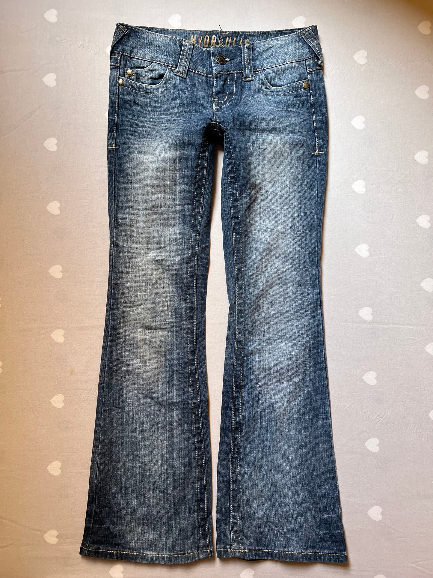 Y2k low-rise denim pants