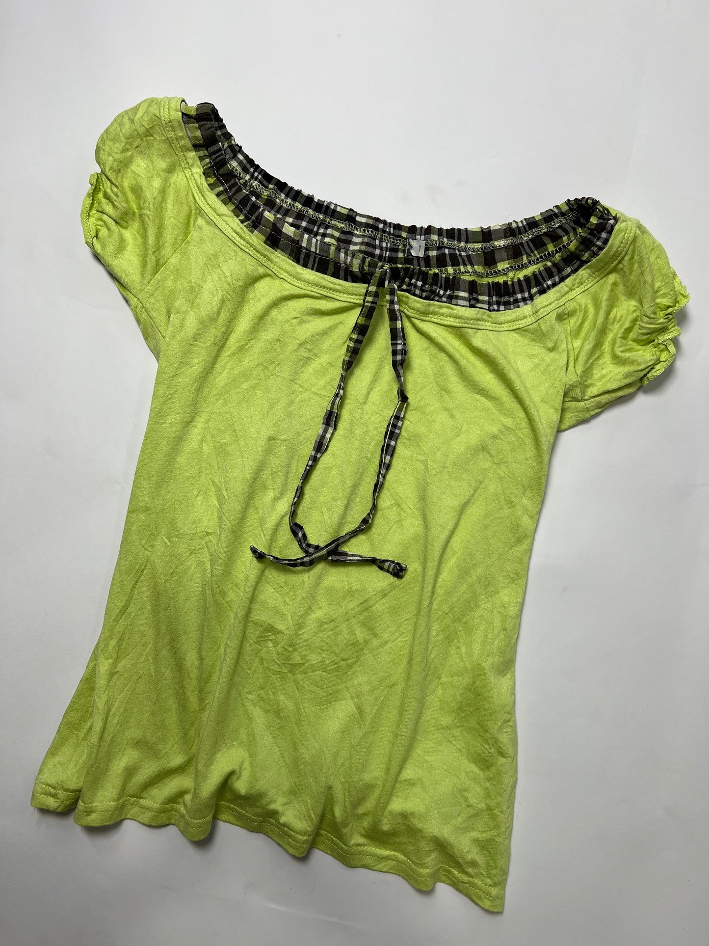 Puff Sleeve Peasant Top