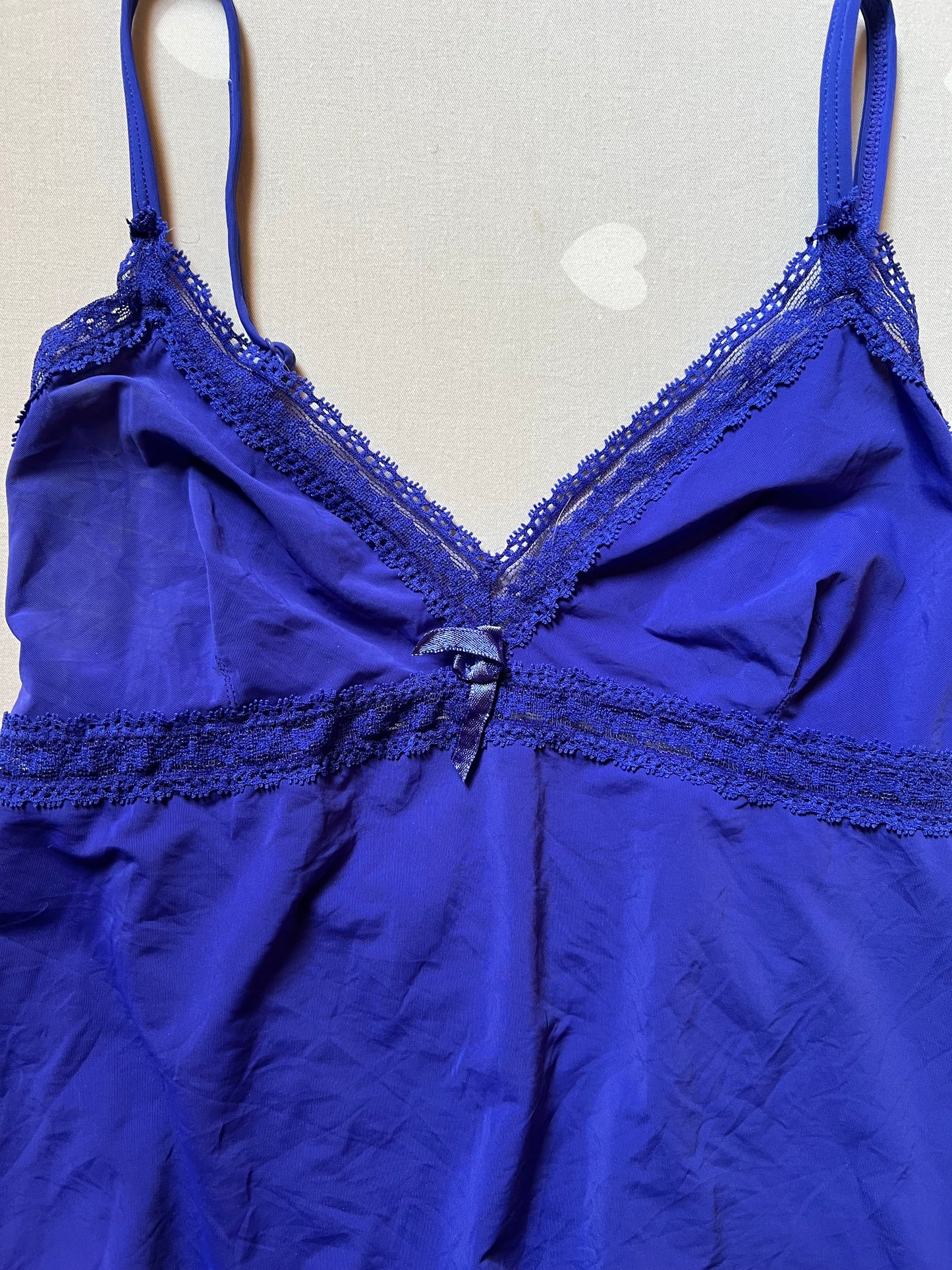 Lace trim camisole