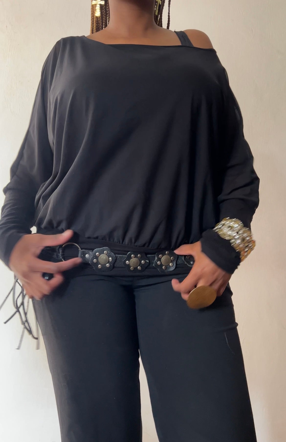Black disc belt